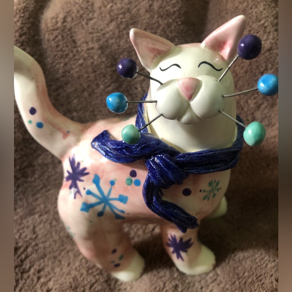 Collectible Annaco Creations Snowflake Cat π± - Picture 2 of 10
